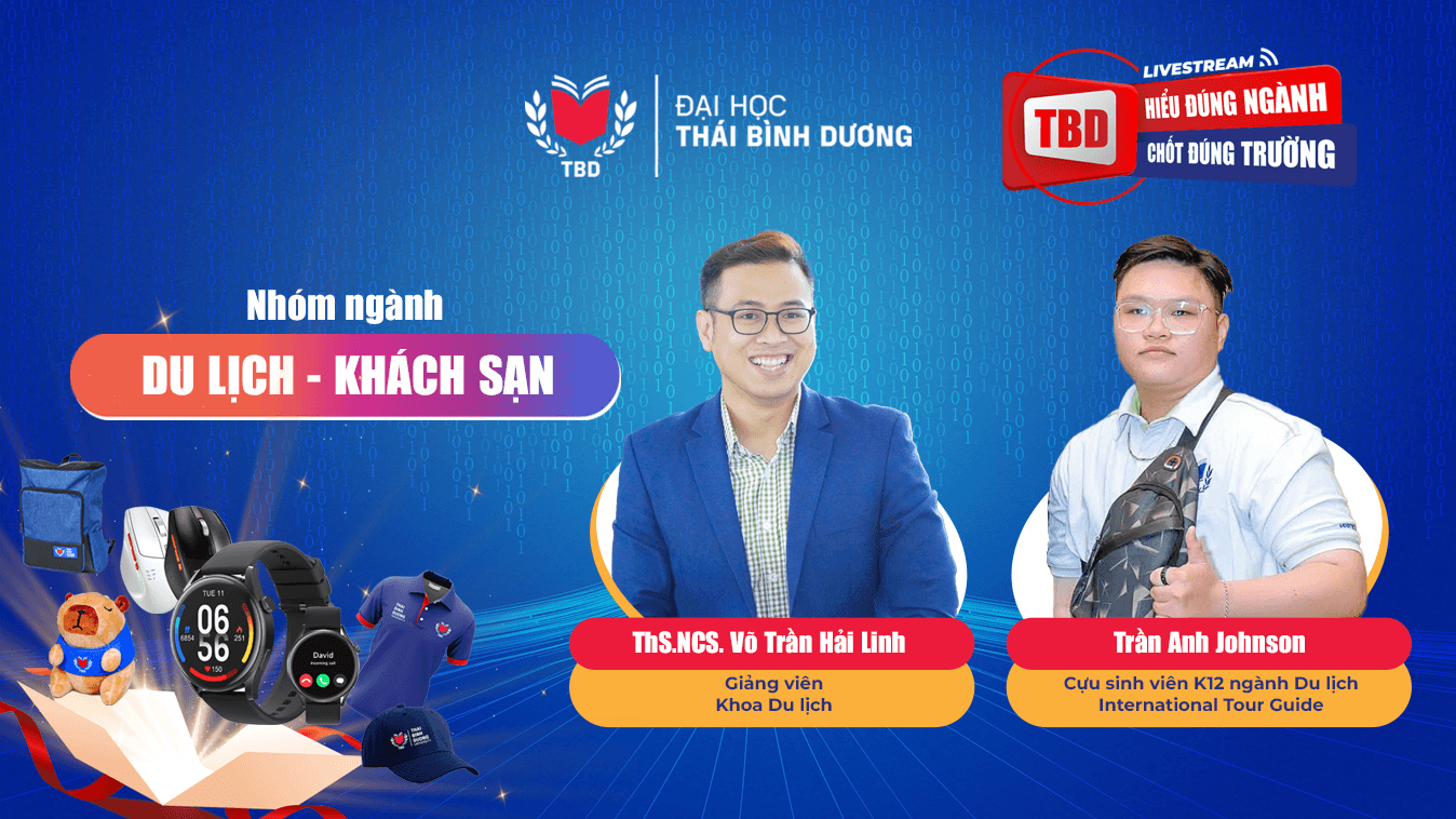 Livestream “Hiểu đúng ngành – Chốt đúng trường” số 04: Nhóm ngành Du lịch – Khách sạn